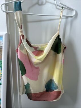 Song of Style Multi Watercolor Tank